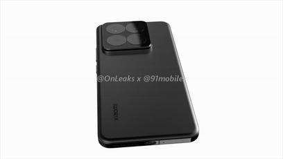 小米 14 Pro 手机渲染图曝光：2.5D 2K 屏、50MP 方形相机模组