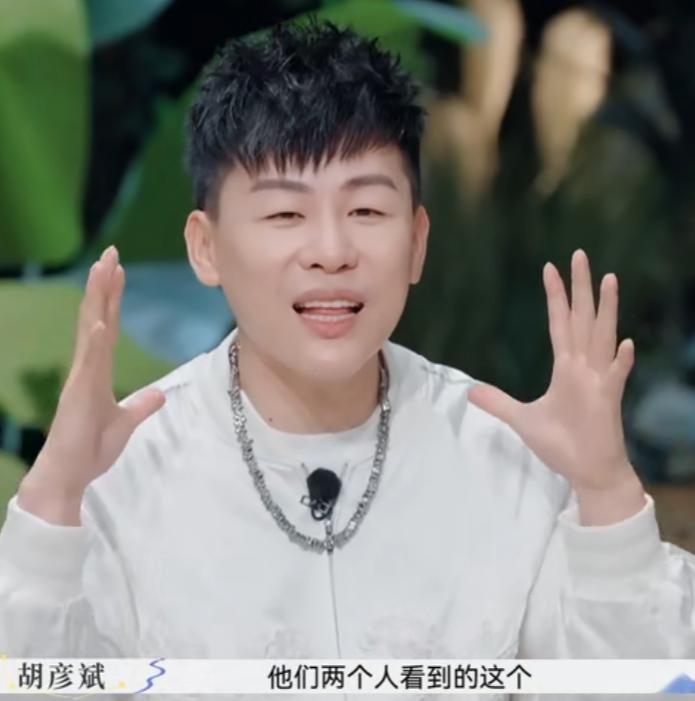 胡彦斌的好嘴，救了他的脸