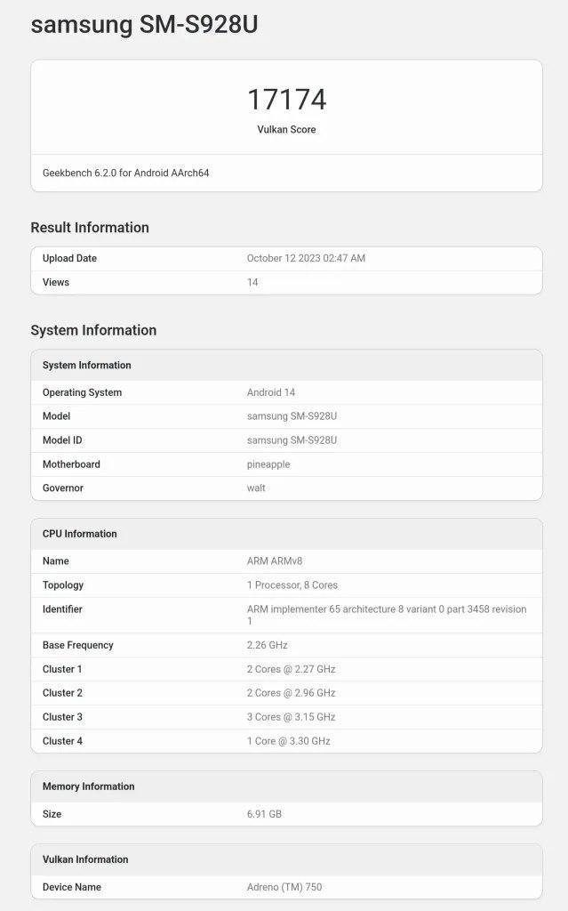 比前代提升 85%！三星 Galaxy S24 Ultra 手机 GPU 性能曝光