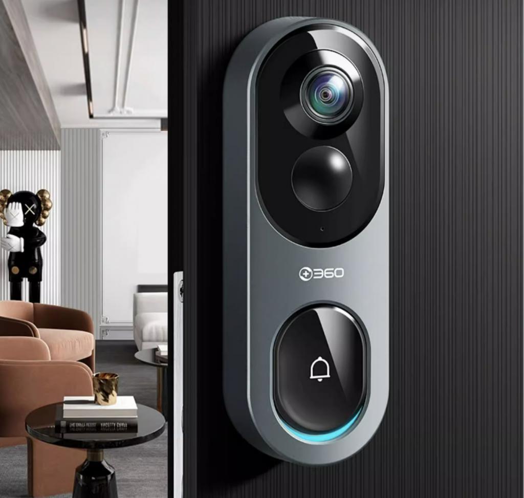 360推出可视门铃6 Pro AI全景版：360°镜头、红外夜视，459元起
