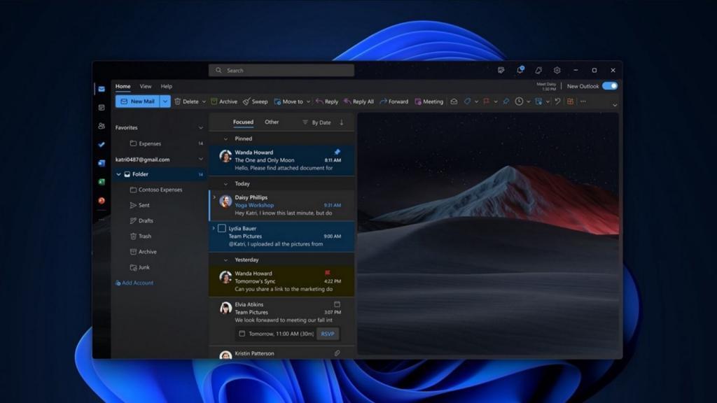 微软测试 Win11 新版 Outlook，将带来离线支持