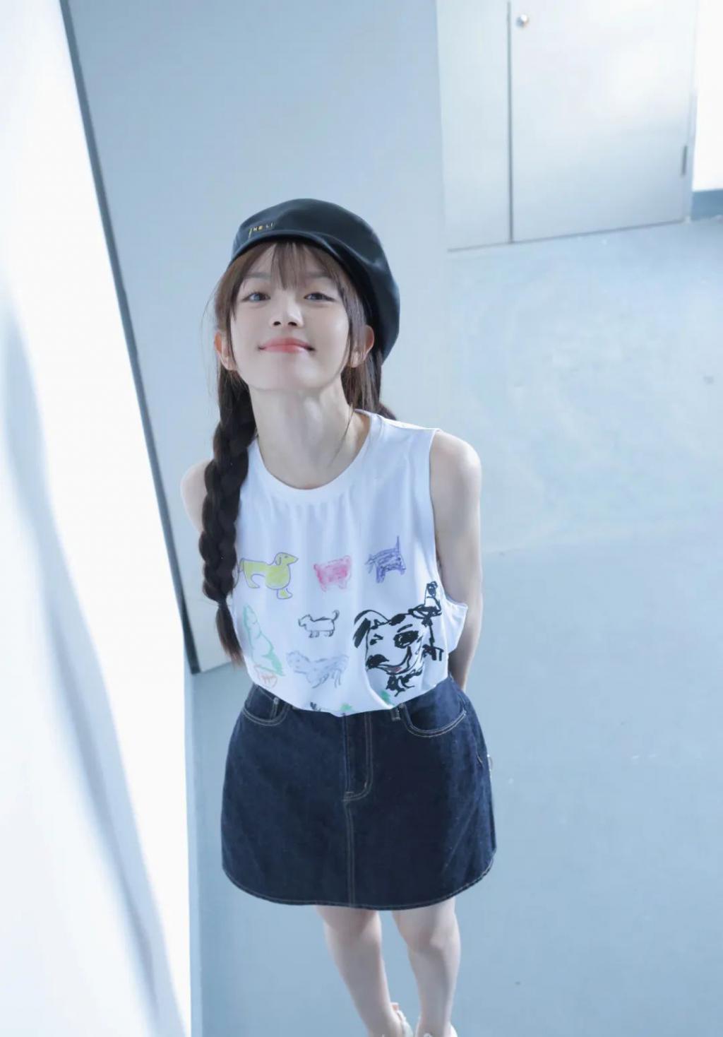 她真的没整容，就是换了一个造型！