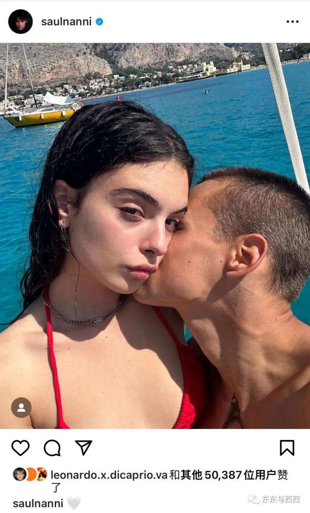 19岁球花女儿越变越美，新恋情曝光，男朋友好帅太养眼了