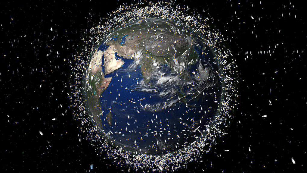 新研究称太空垃圾已开始污染地球高层大气