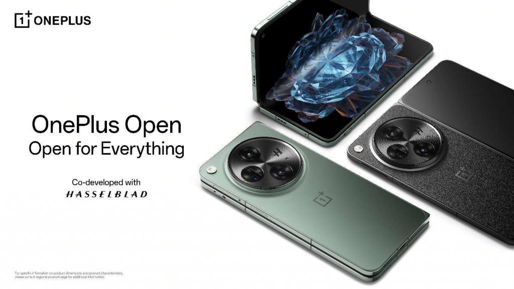 一加首款折叠屏手机 OnePlus Open 发布：，1699 美元
