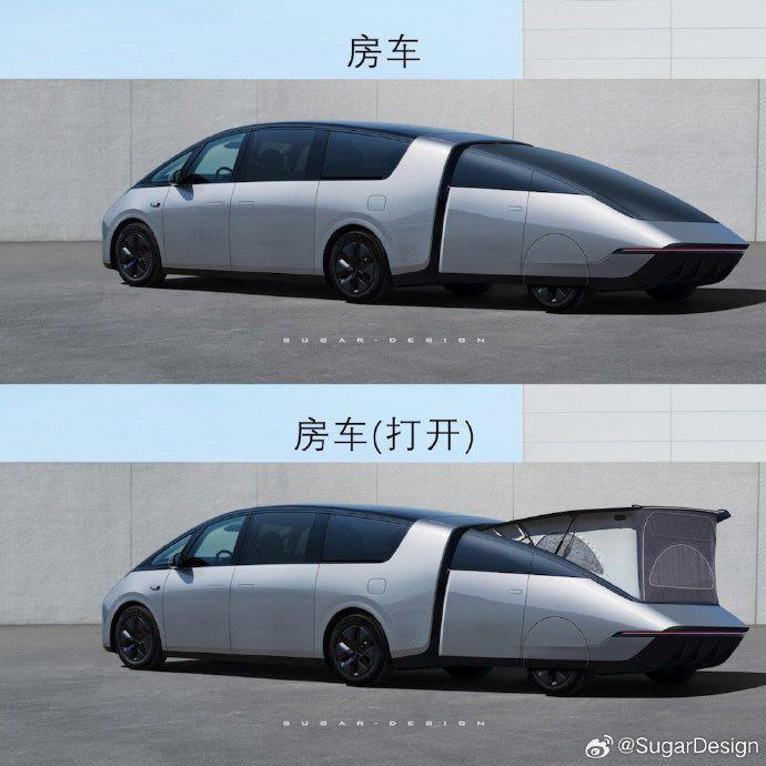 理想纯电旗舰MPV车型MEGA实车亮相,车长有望超过5.3米