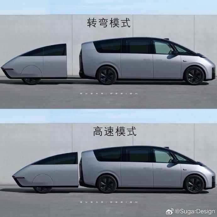 理想纯电旗舰MPV车型MEGA实车亮相,车长有望超过5.3米