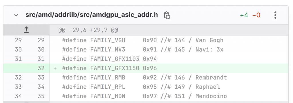 AMD提交补丁，初步支持 RDNA 3.5 Refresh“GFX1150”GPU