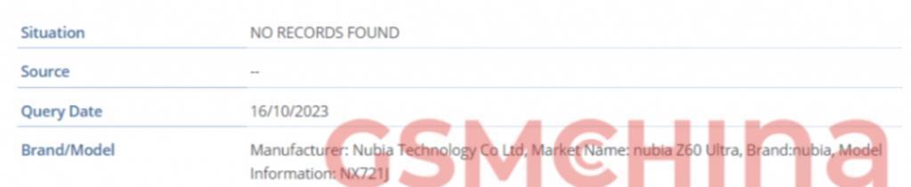 努比亚 Z60 Ultra 现身 Geekbench：骁龙 8 Gen 3，预装安卓 14