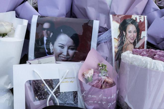 王泽鹏现身纪念园悼念李玟：老师，我来看您了