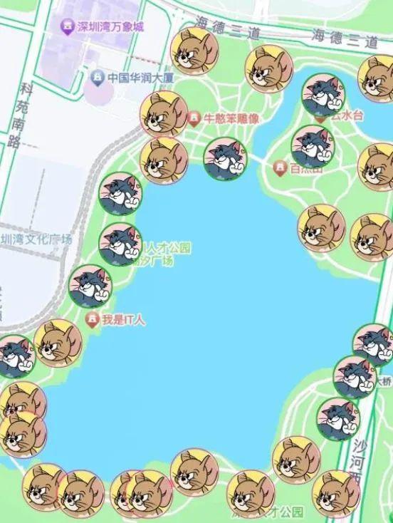 年轻人玩「躲猫猫」有多野？把地图 App 都干懵了