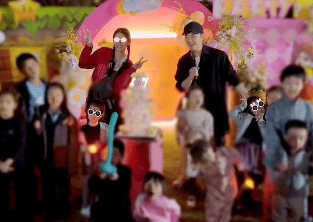 陈赫分享为女儿庆生vlog 张子萱穿孕妇裤疑似怀三胎