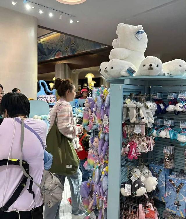网友游乐园偶遇郭碧婷带娃 打扮随意照顾孩子母爱满满