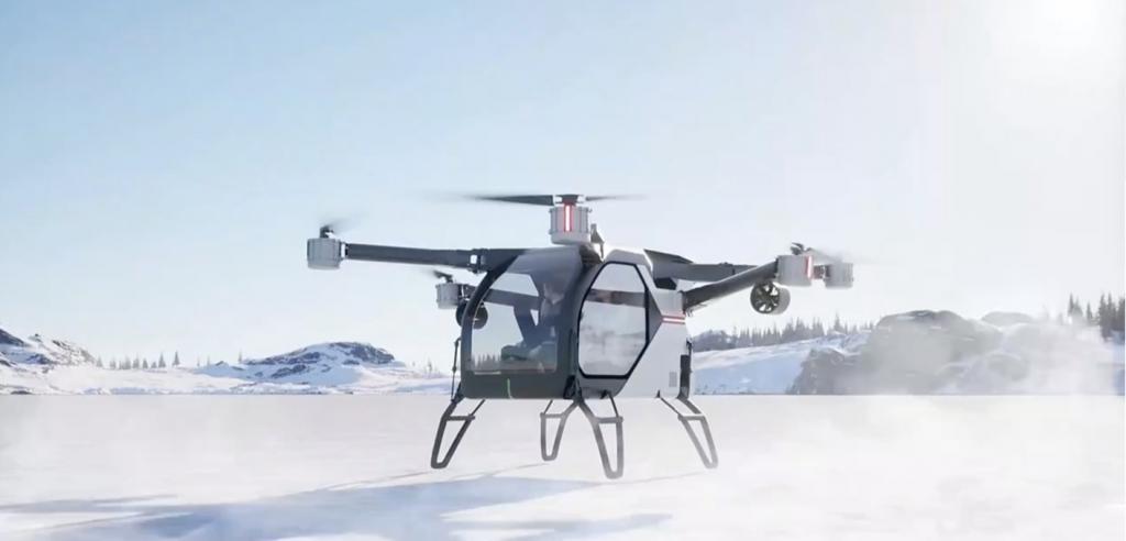 小鹏展示概念飞行汽车“陆地航母”：搭载增程动力，6×6 全轮驱动