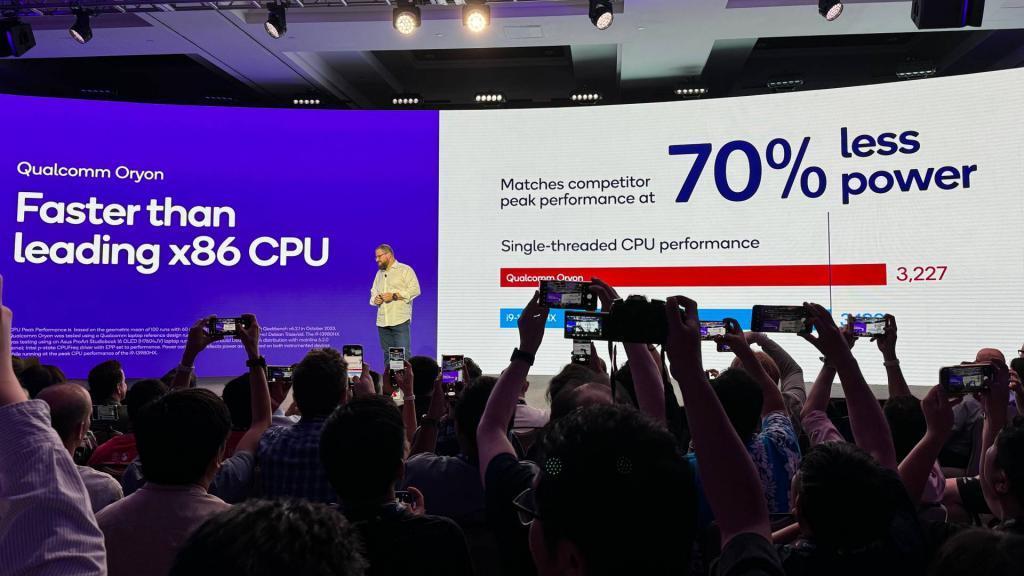 力压苹果英特尔，全面拥抱 AIGC，高通发布骁龙 X Elite 和第三代骁龙 8