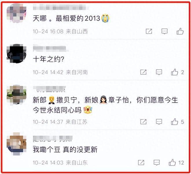 章子怡离婚，网友集体冲进撒贝宁评论区，各种神评太好笑了
