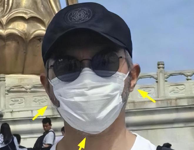 张智霖夫妇现身普陀山！张智霖白发冷脸，发文疑暗指不顺