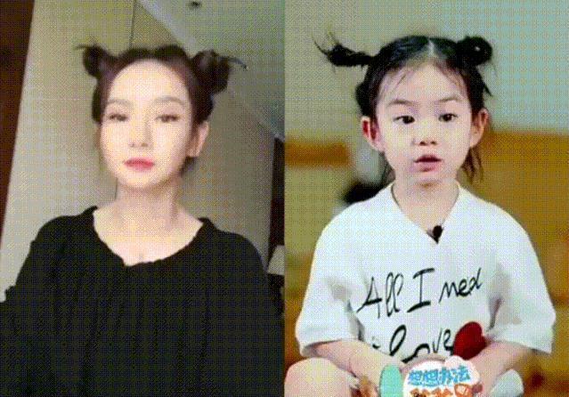 好久不见戚薇的女儿Lucky了，越来越像李承铉啦？