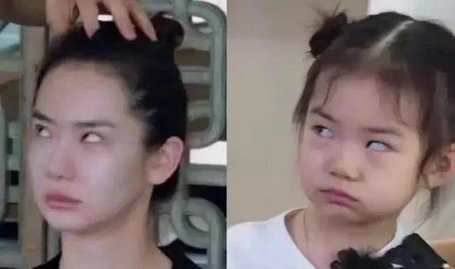 好久不见戚薇的女儿Lucky了，越来越像李承铉啦？