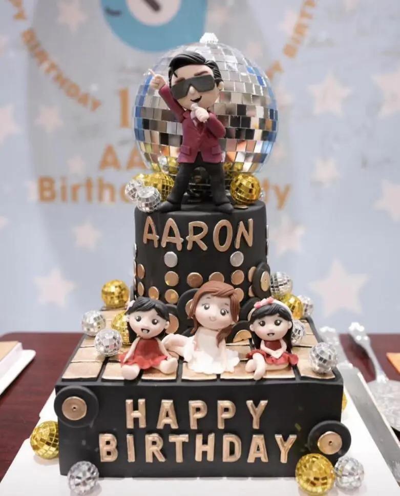 方媛晒全家福为郭富城庆生，两女儿正脸出镜