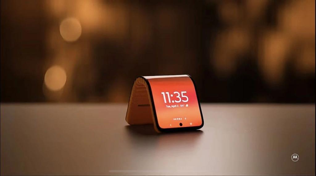 这手机，真能弯！