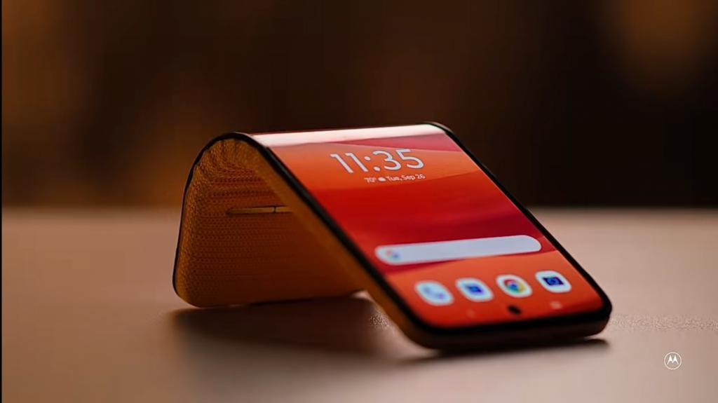 这手机，真能弯！