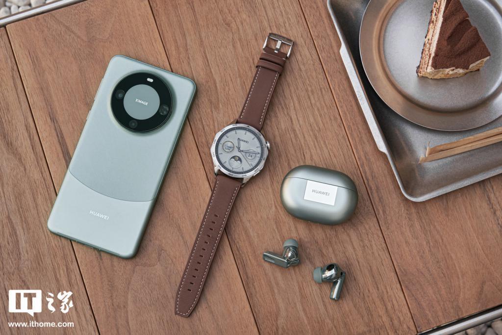 华为运动健康全家桶图赏：Mate60 Pro、WATCH GT4、Freebuds Pro3