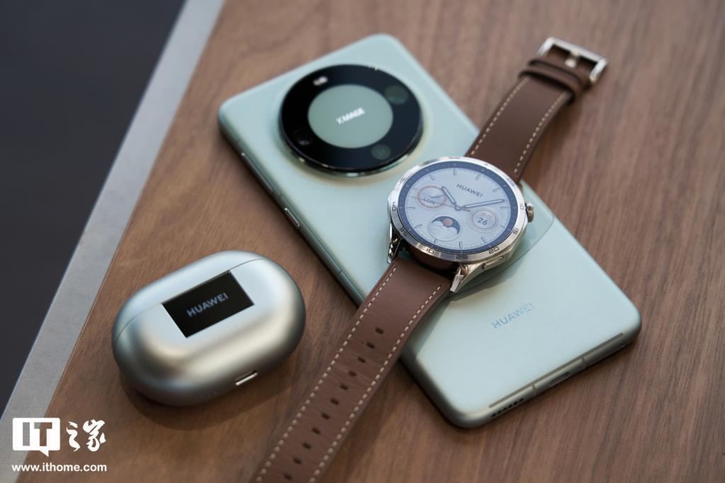 华为运动健康全家桶图赏：Mate60 Pro、WATCH GT4、Freebuds Pro3