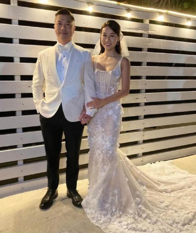 黄心颖举行婚礼，仅邀请亲人好友，前男友马国明大方送祝福