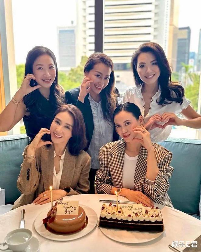 黎姿补过生日闺蜜团独缺李嘉欣 传闺蜜情断已2年