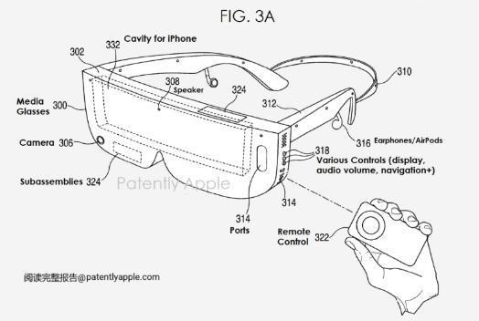 苹果更新智能眼镜专利，可搭配 iPhone 使用