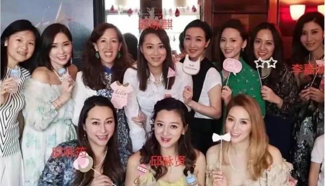 港圈贵妇合照曝光，黎姿被指双眼医美过度