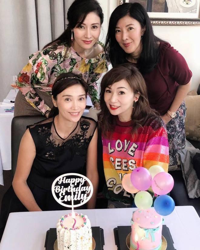 港圈贵妇合照曝光，黎姿被指双眼医美过度