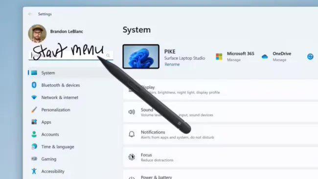 微软Win11手写输入功能大升级，任何输入框都能写字