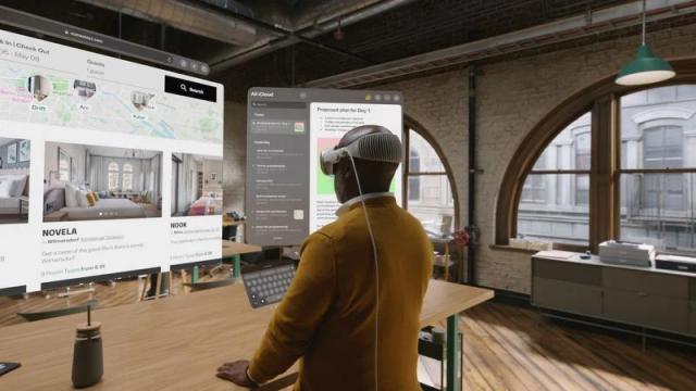 代码显示苹果 Vision Pro 头显可通过 AirPlay 投屏