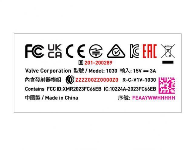 支持 Wi-Fi 6E，Valve 新款 Steam Deck 游戏掌机通过 FCC 认证