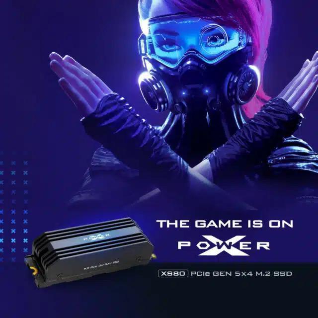 广颖电通发布 XPOWER XS80 PCIe Gen5 SSD：读写速度 10000 MB/s