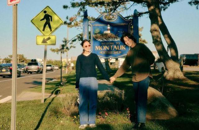 孔孝真庆结婚一周年与老公旅游 首晒夫妻正面合照