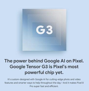 谷歌Tensor G3表现不佳，Pixel 8系列手机被禁止安装性能测试软件