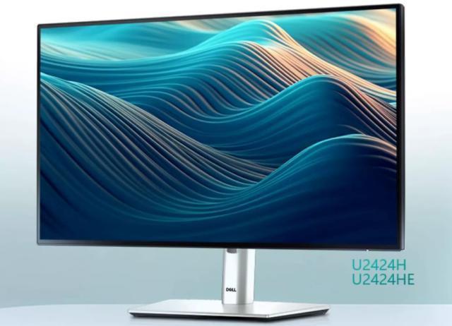 戴尔推出 U2424H 显示器：23.8 英寸 120Hz IPS 屏，售价 2499 元