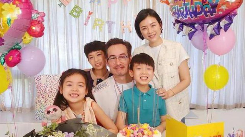 TVB视帝北上三个月拍剧 太太带三个子女到深圳探班