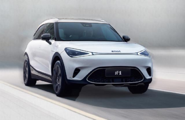 smart 精灵#1 铂金版车型上市，23.99 万元起