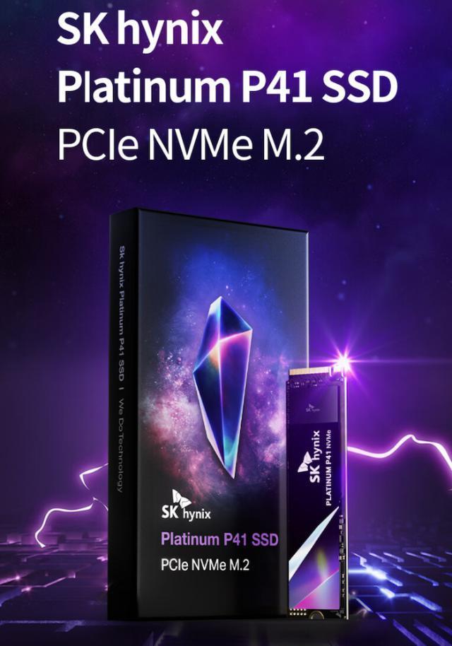 SK 海力士存储官方店铺国内上线：P41 SSD 2TB 849 元