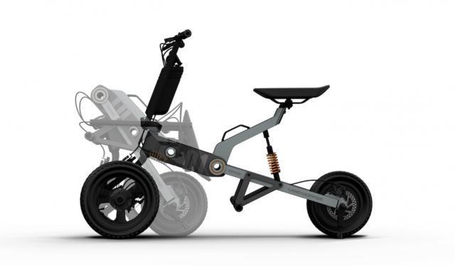 丰田展示LAND HOPPER电动车：采用折叠设计，可放入汽车后备箱