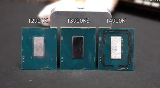 英特尔 i9-14900K 开盖抹上液态金属后，温度最高下降 13 摄氏度