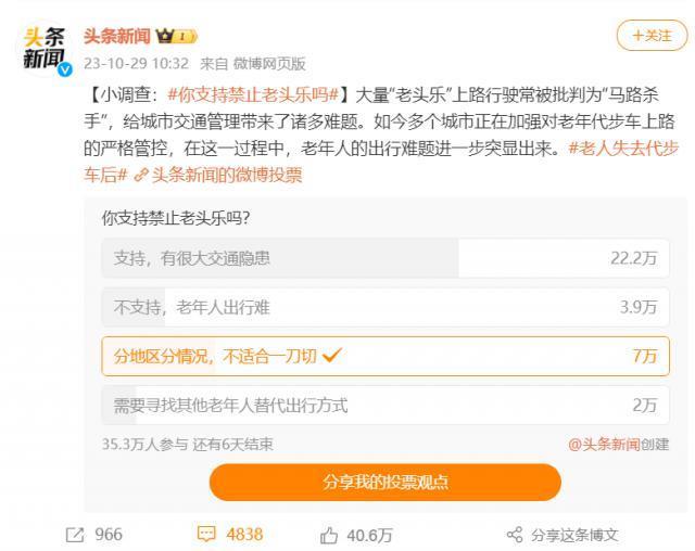 老头乐，不该被如此针对！