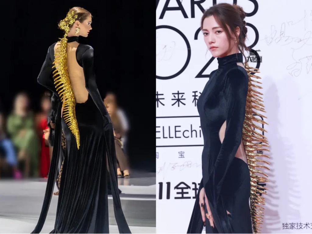 模仿人家穿黄袍，她还是太嫩了