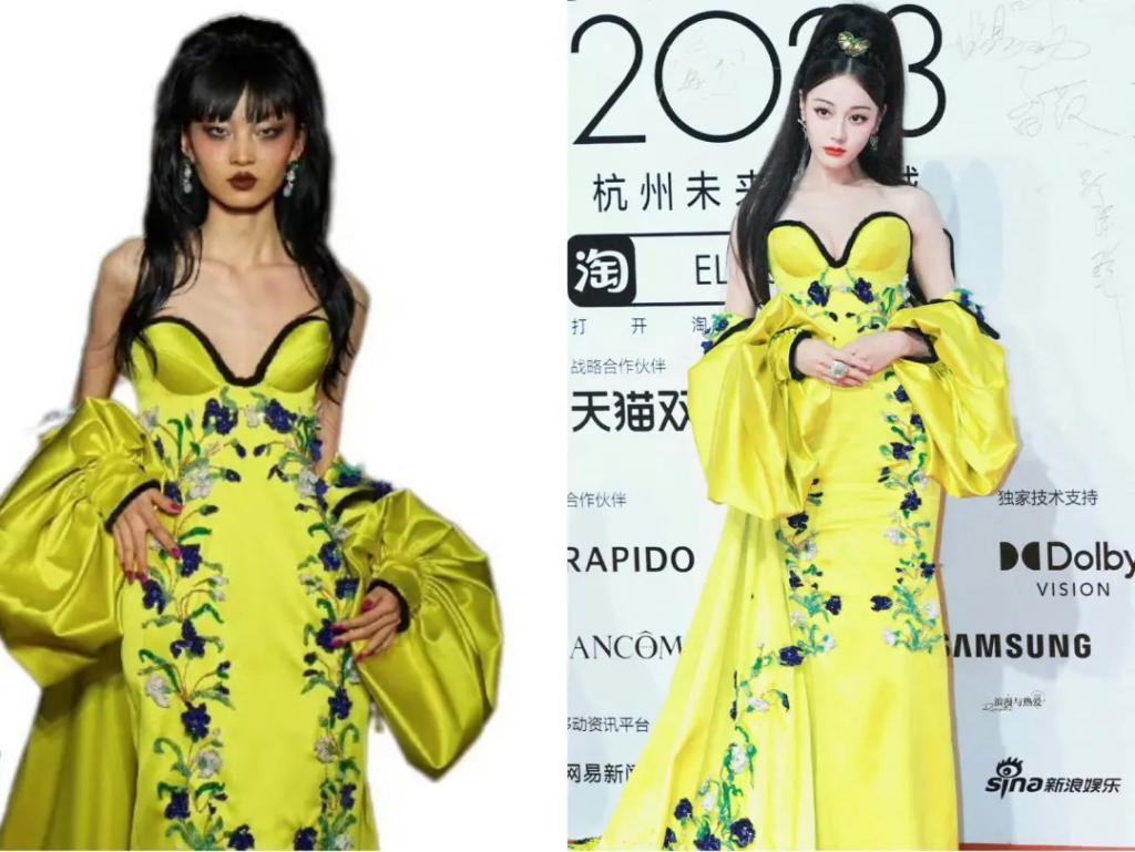 模仿人家穿黄袍，她还是太嫩了
