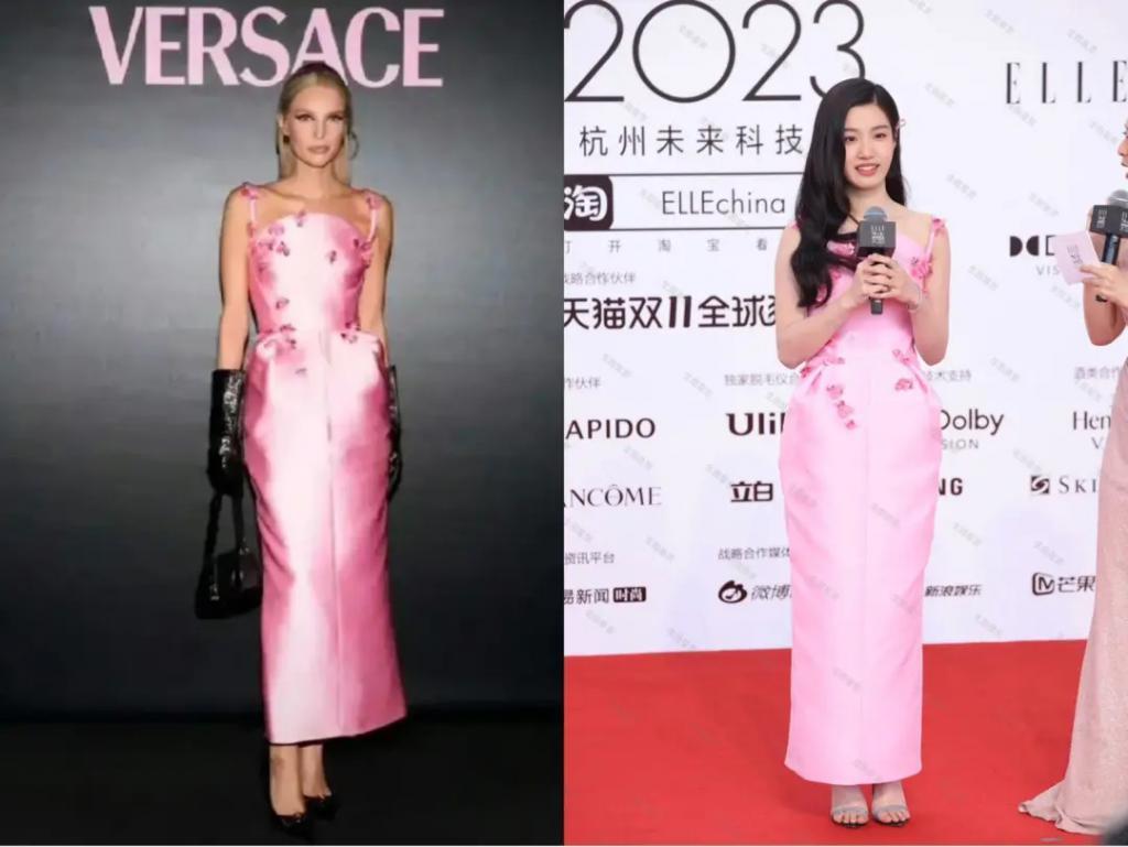 模仿人家穿黄袍，她还是太嫩了