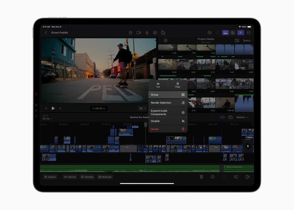 苹果预告 Mac 和 iPad 新版 Final Cut Pro：简化流程、改善体验